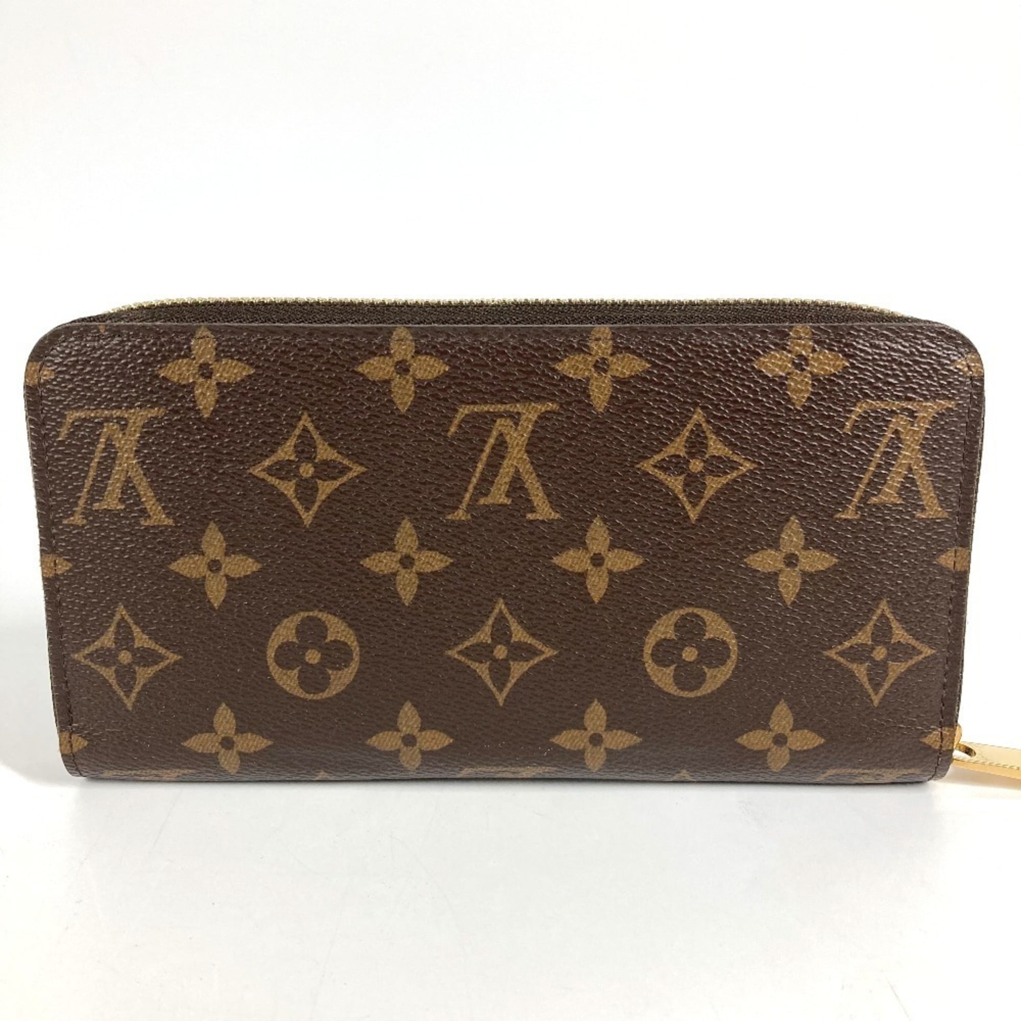 Louis Vuitton Brown Purple Monogram Canvas Long Wallet