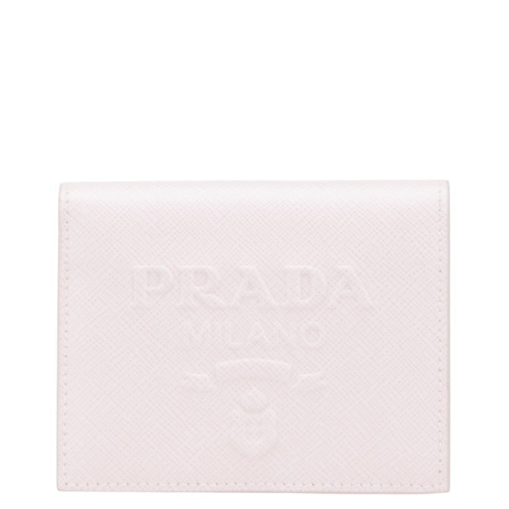 Prada Saffiano Pink Leather Wallet (Bi-Fold)