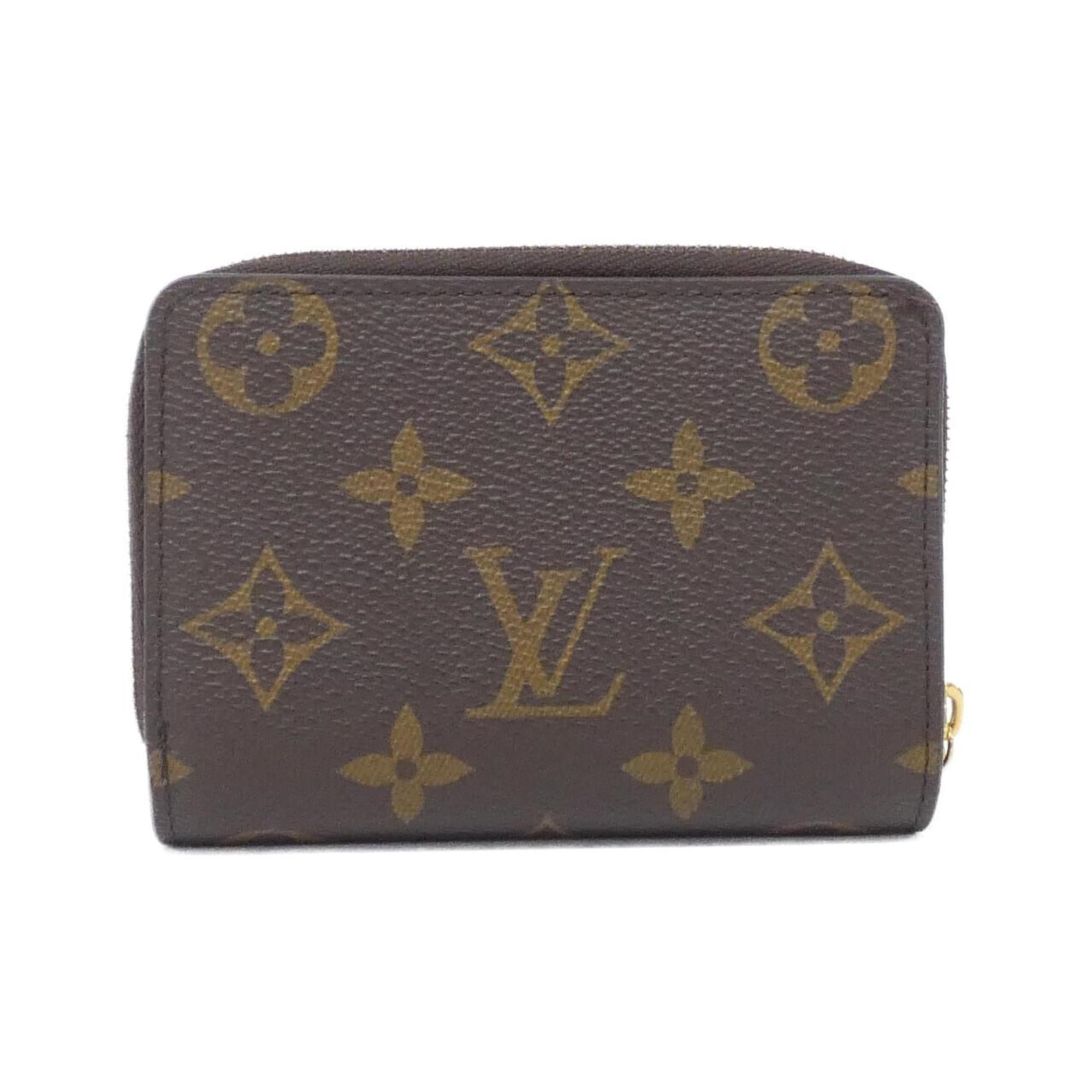Louis Vuitton Marron Coated Canvas Wallet