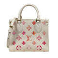 Louis Vuitton Orange Pink White Monogram Empreinte Shoulder Bag