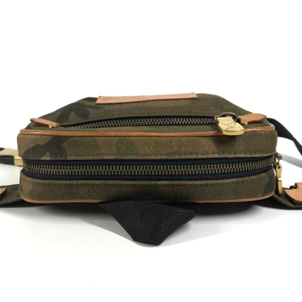 Louis Vuitton Camouflage Khaki Monogram Monogram Sling Bag