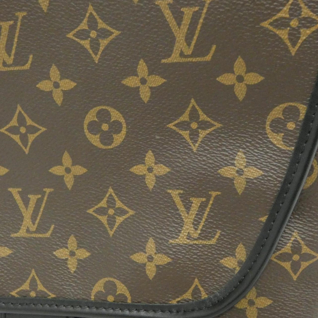 Louis Vuitton Marron Coated Canvas Shoulder Bag