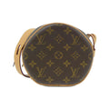Louis Vuitton Marron Coated Canvas Shoulder Bag