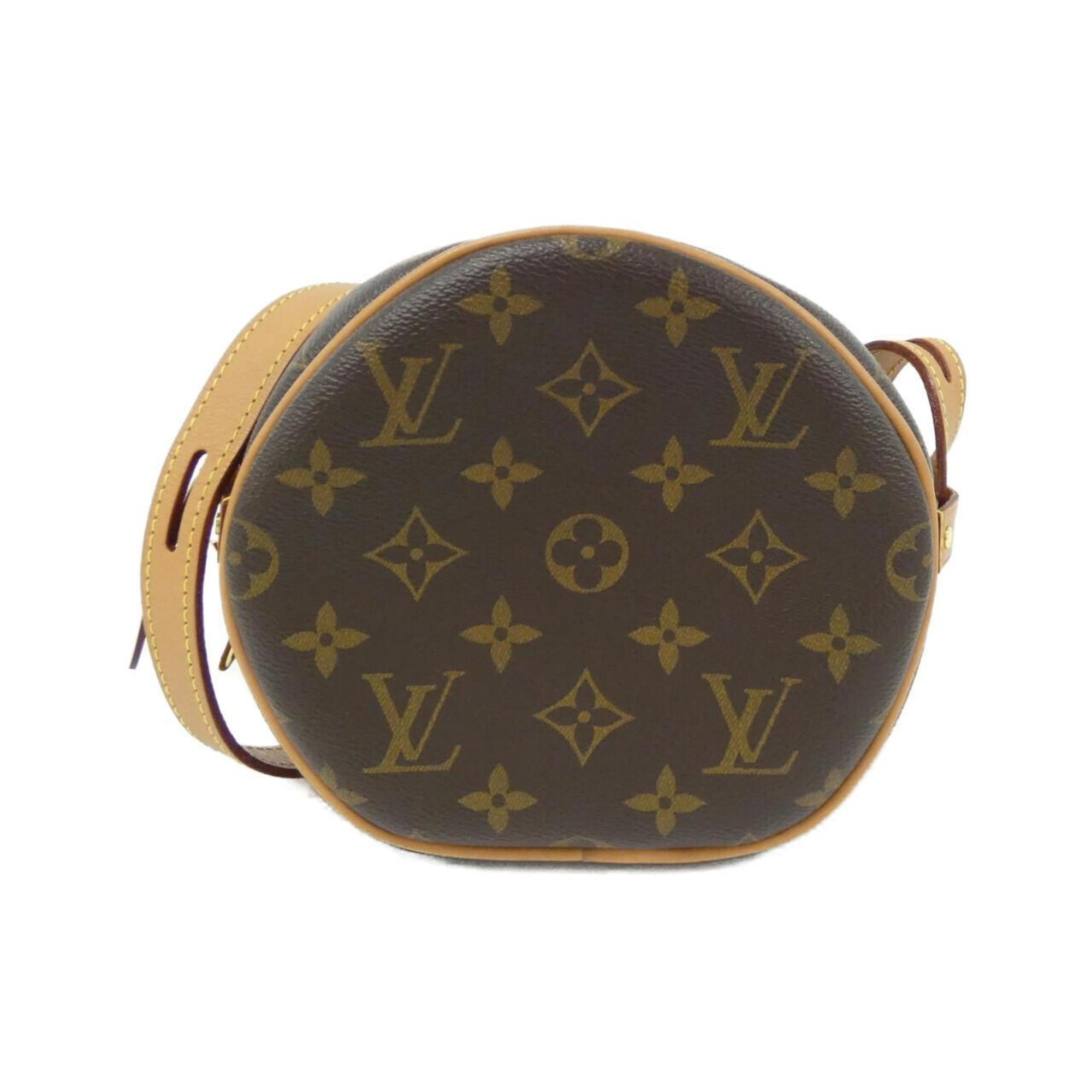 Louis Vuitton Marron Coated Canvas Shoulder Bag