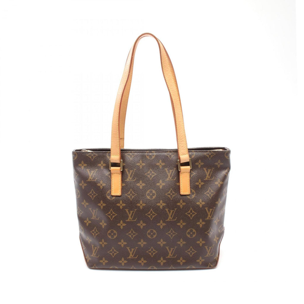 Louis Vuitton Monogram Brown Coated Canvas Leather Shoulder Bag