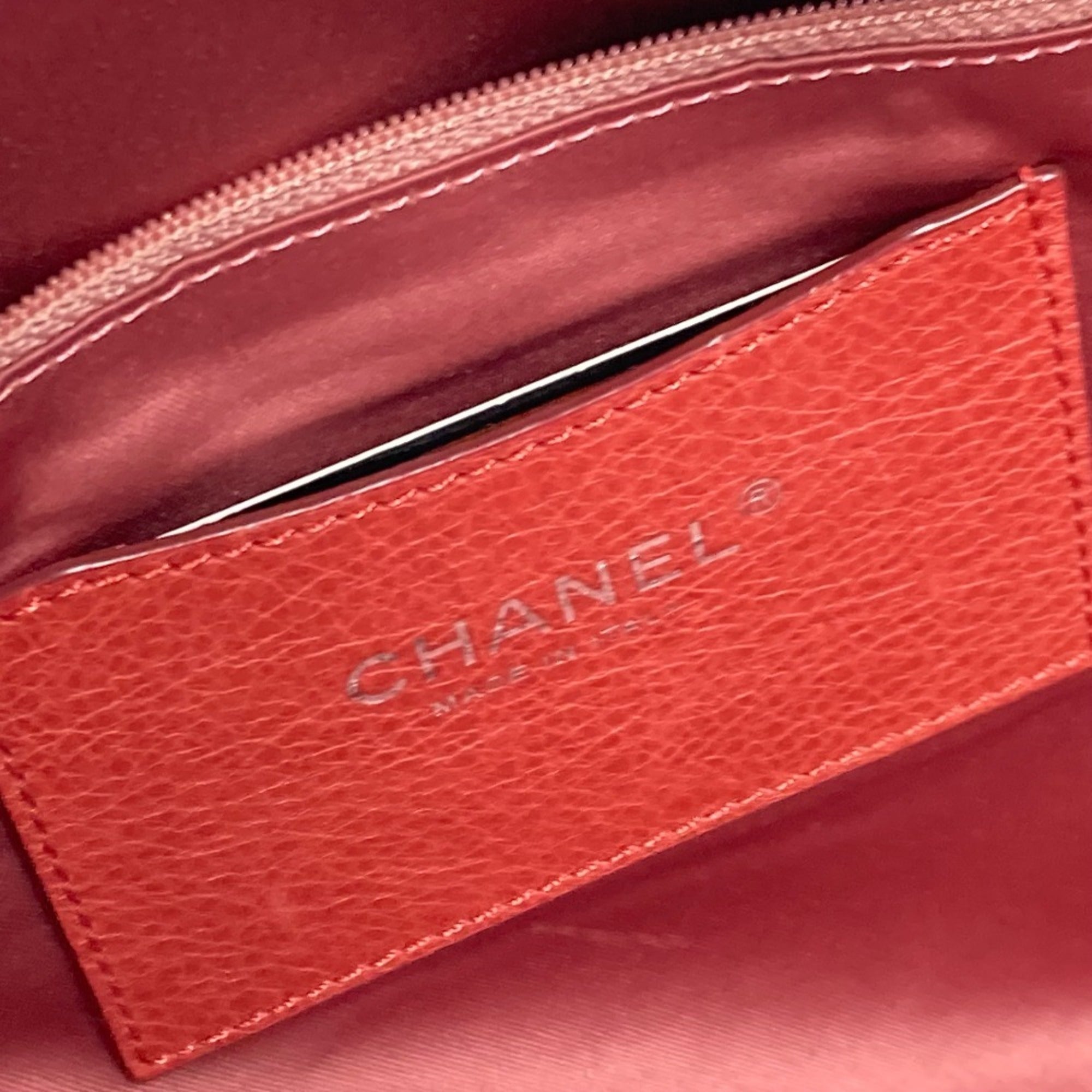 Chanel On The Road Pink Caviar Leather Shoulder Bag Tote Bag