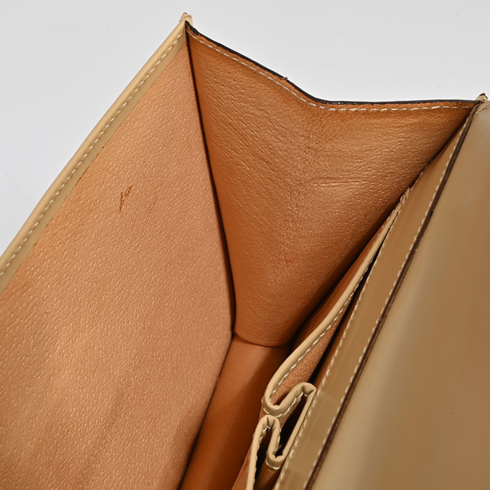 Celine Beige Leather Handbag