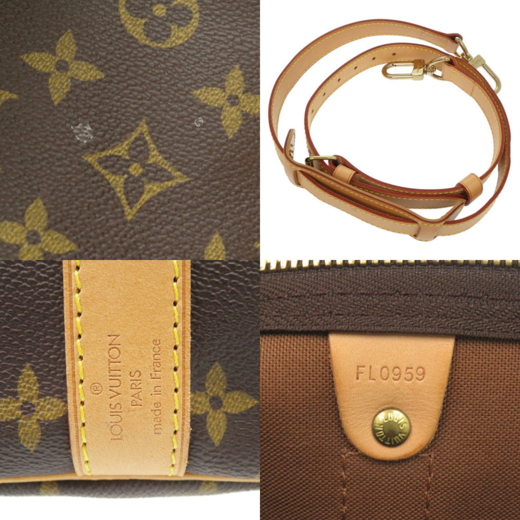 Louis Vuitton Brown Monogram Monogram Boston Bag