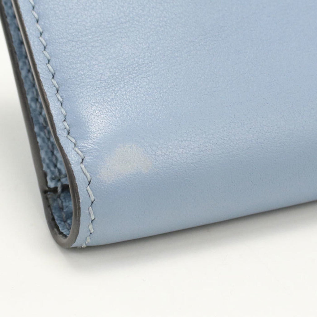 Gucci Blue Leather Wallet (Bi-Fold) (Pre-Owned)