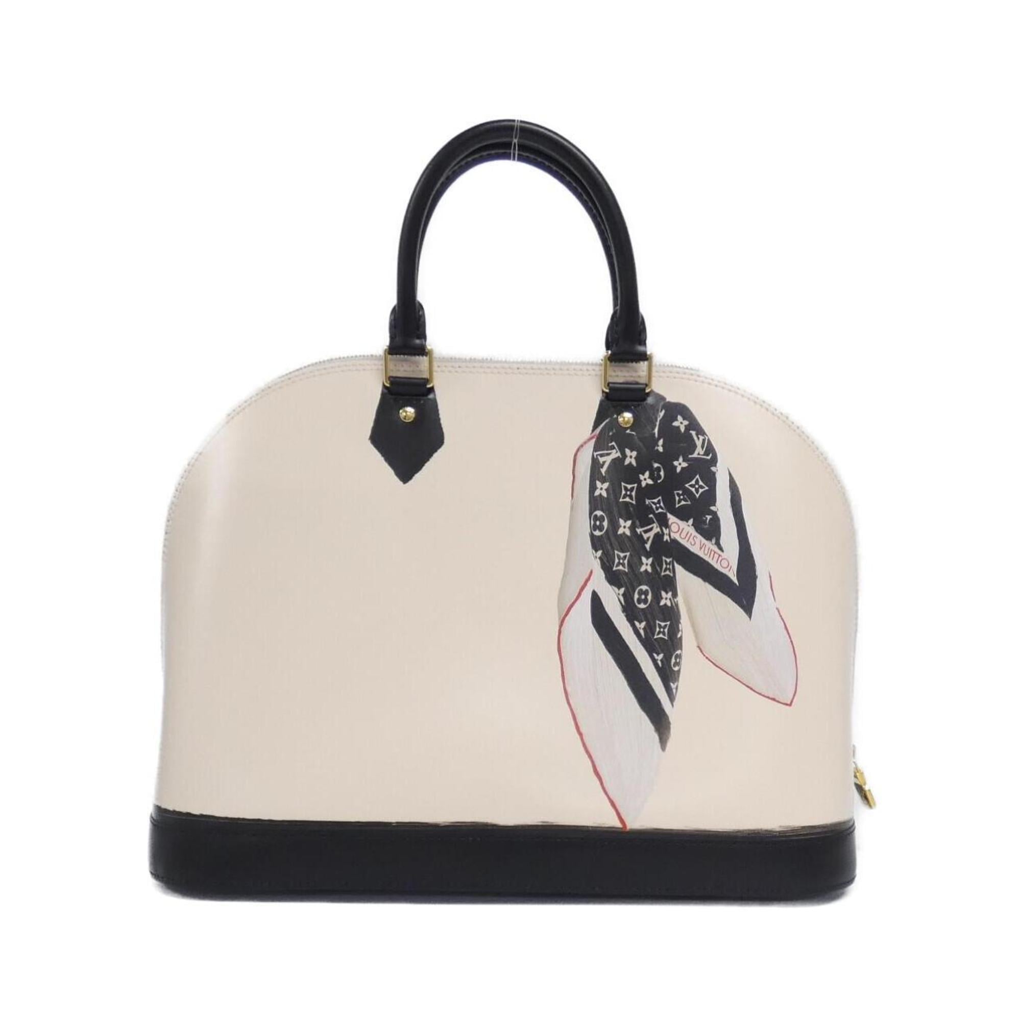 Louis Vuitton Beige Leather Handbag