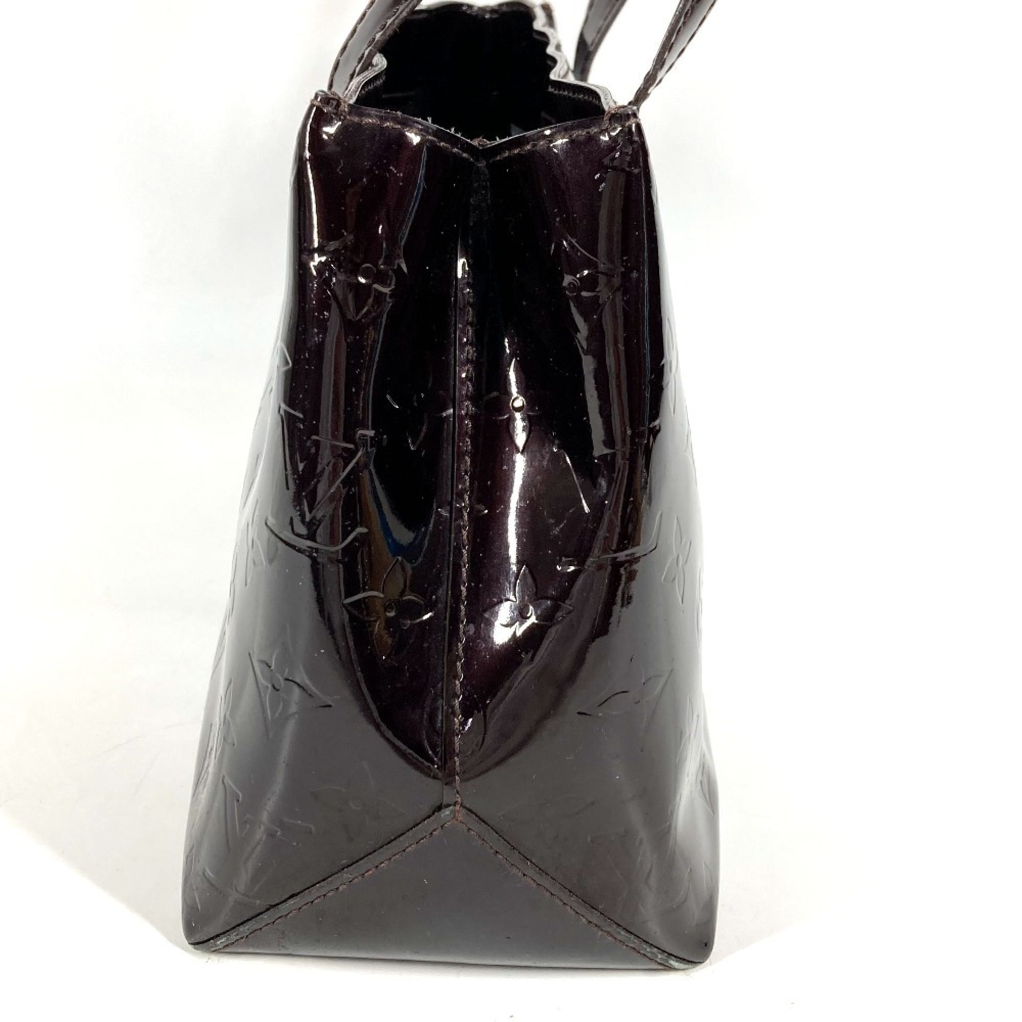 Louis Vuitton Amarante Purple Monogram Vernis Handbag Tote Bag