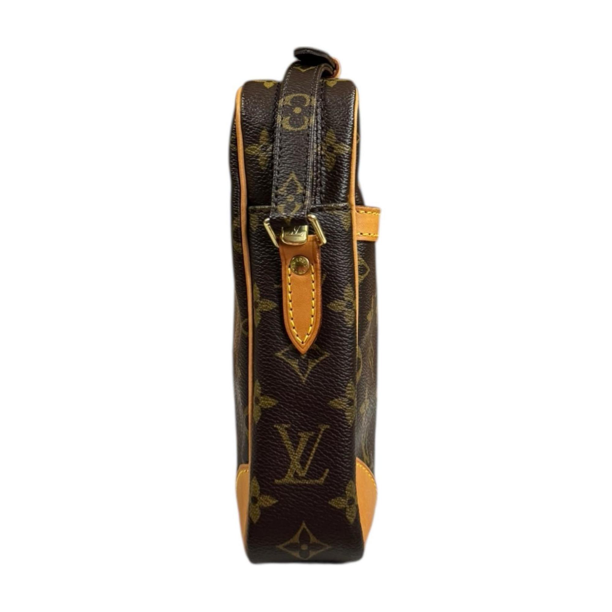Louis Vuitton Brown Monogram Canvas Shoulder Bag