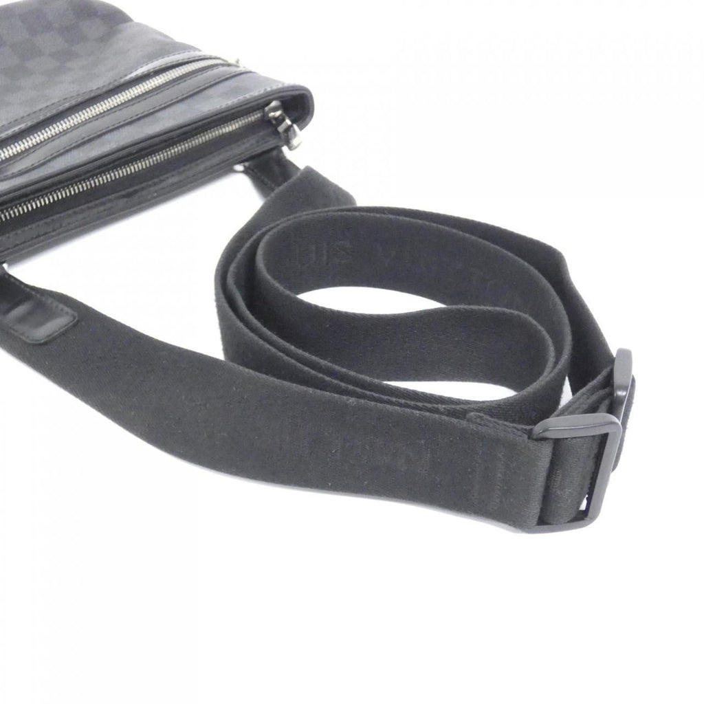 Louis Vuitton Graphite Coated Canvas Shoulder Bag