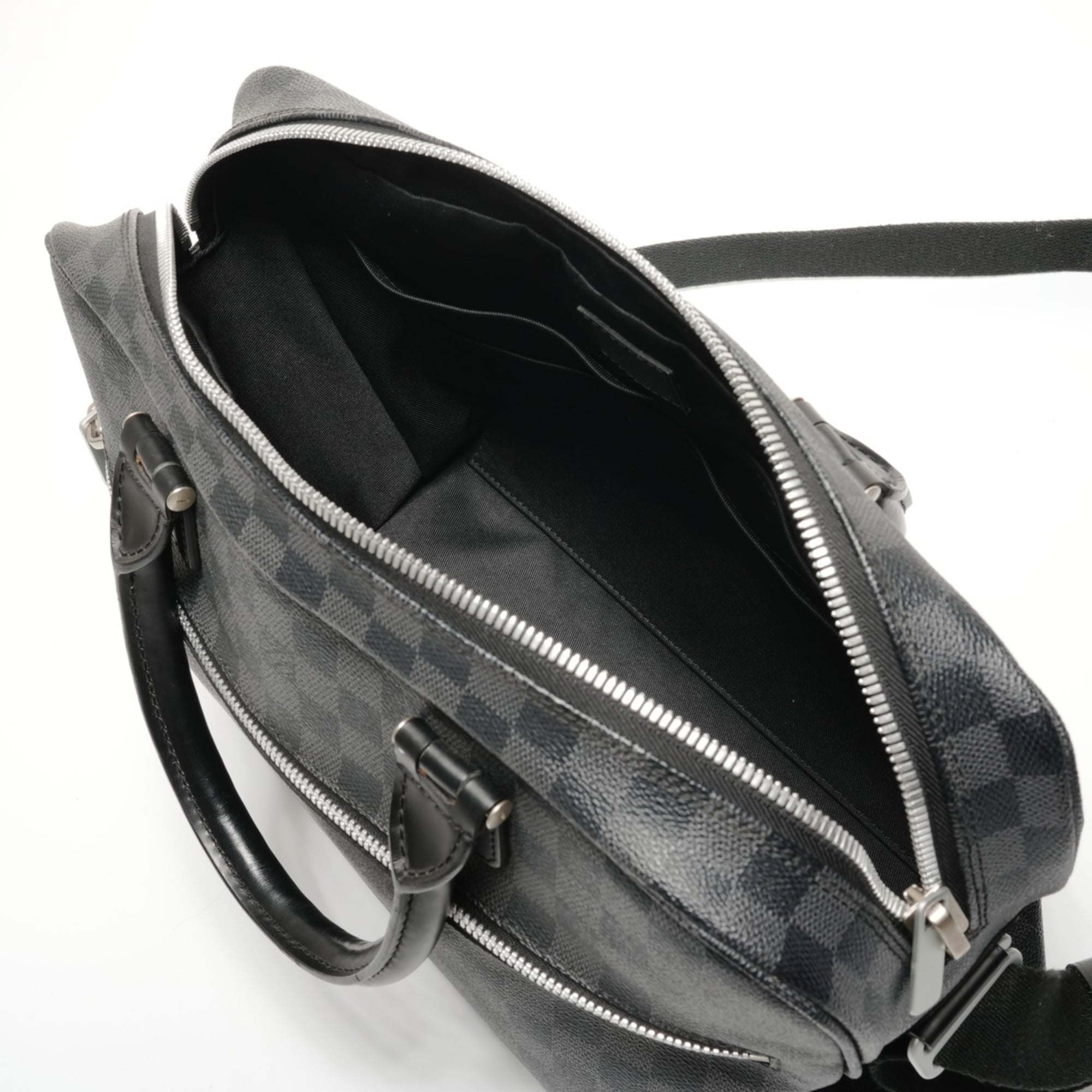 Louis Vuitton Black Damier Graphite Shoulder Bag