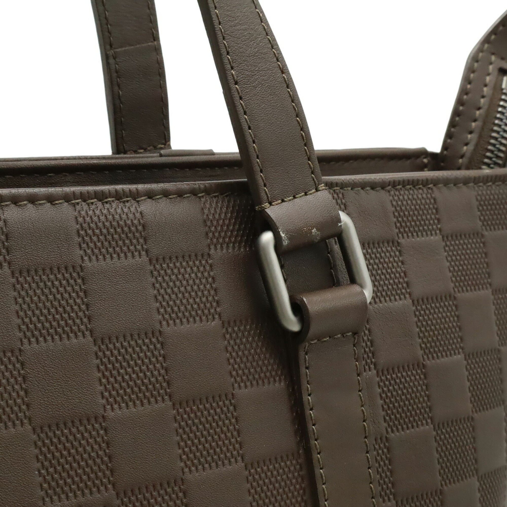 Louis Vuitton Meteor Damier Infini Leather Shoulder Bag Tote Bag