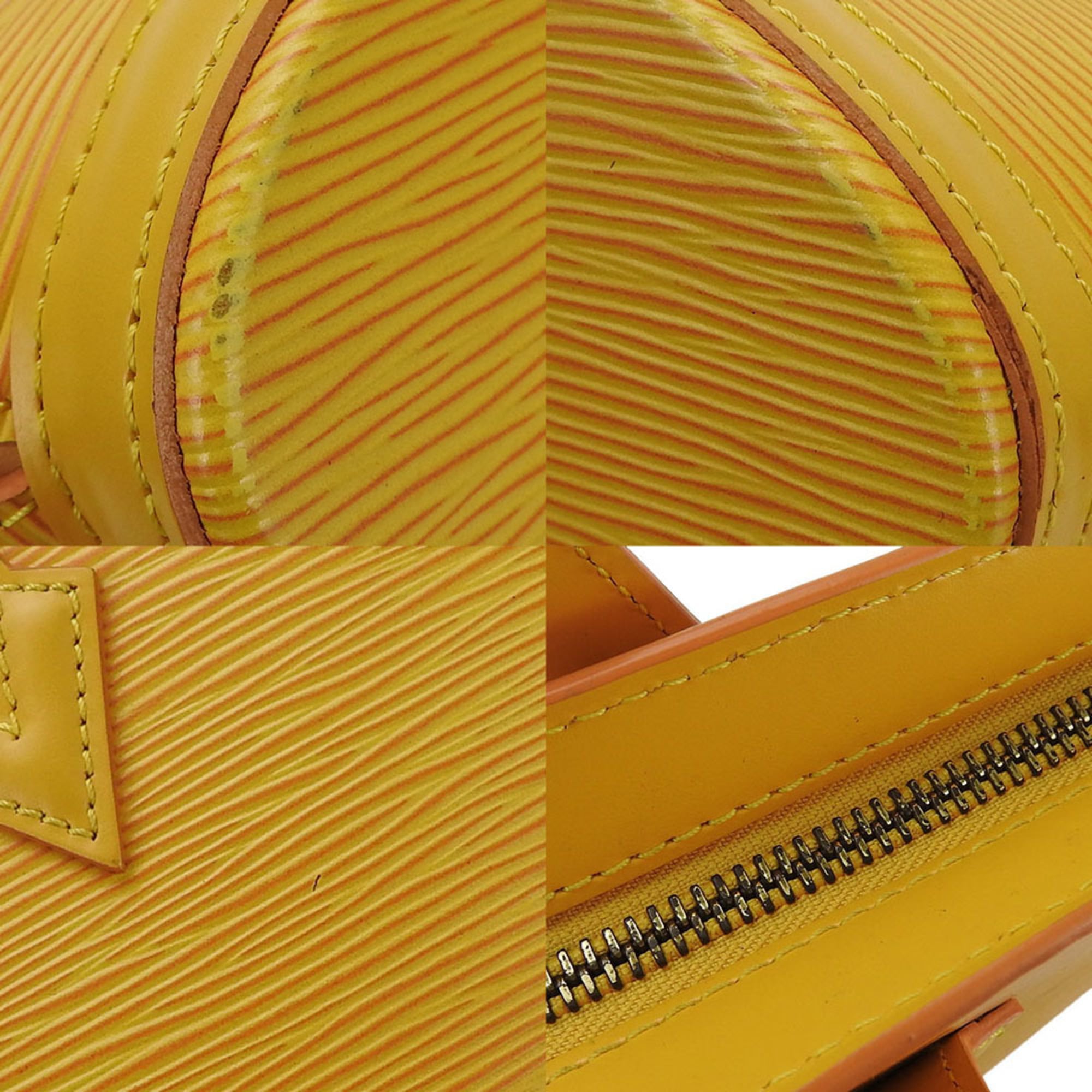 Louis Vuitton Yellow Epi Leather Handbag Tote Bag
