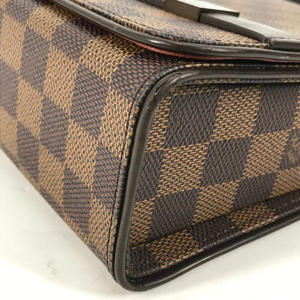 Louis Vuitton Brown Ebene Damier Canvas Shoulder Bag