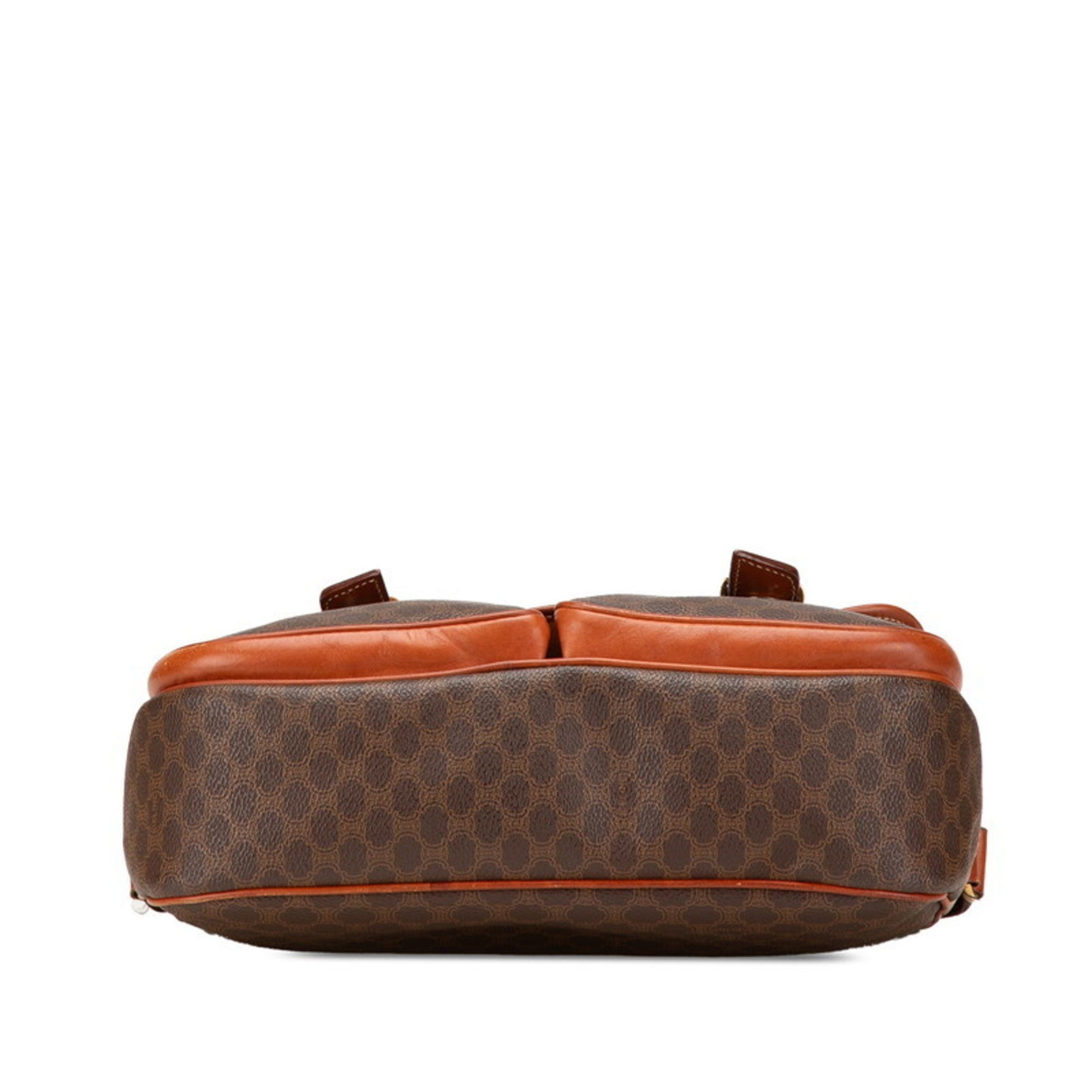 Celine Brown Pvc Leather Handbag Shoulder Bag