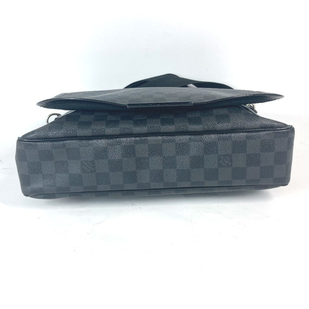 Louis Vuitton Black Damier Graphite Messenger Bag Shoulder Bag