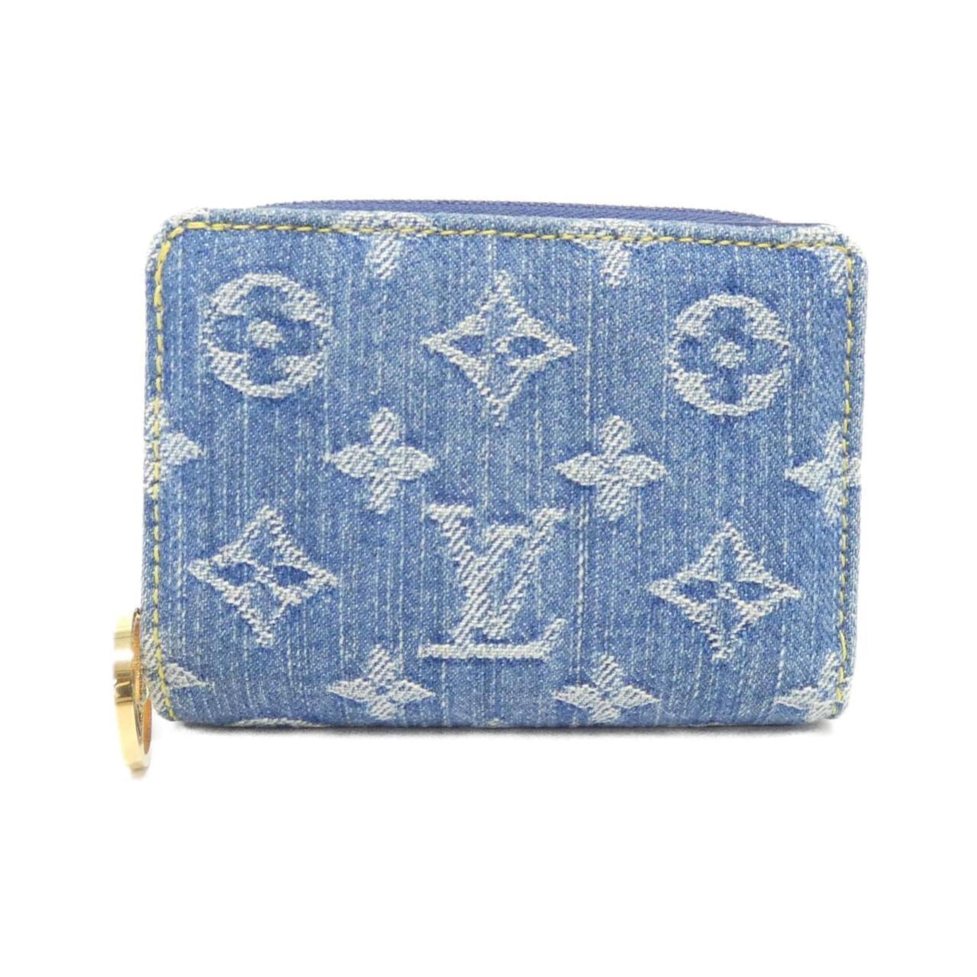 Louis Vuitton Blue Denim Wallet