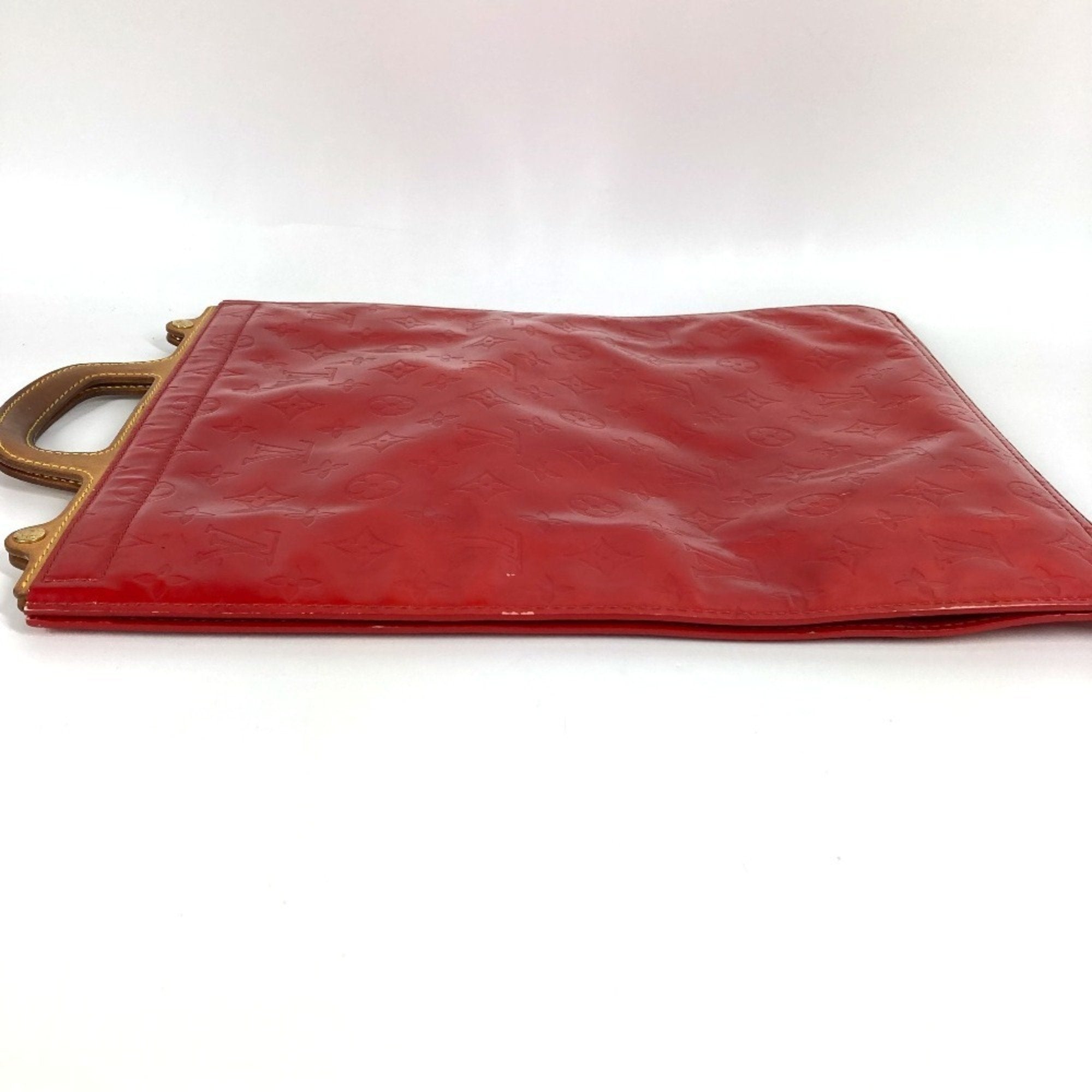 Louis Vuitton Galle Red Color Monogram Vernis Handbag