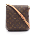Louis Vuitton Brown Monogram Coated Canvas Shoulder Bag
