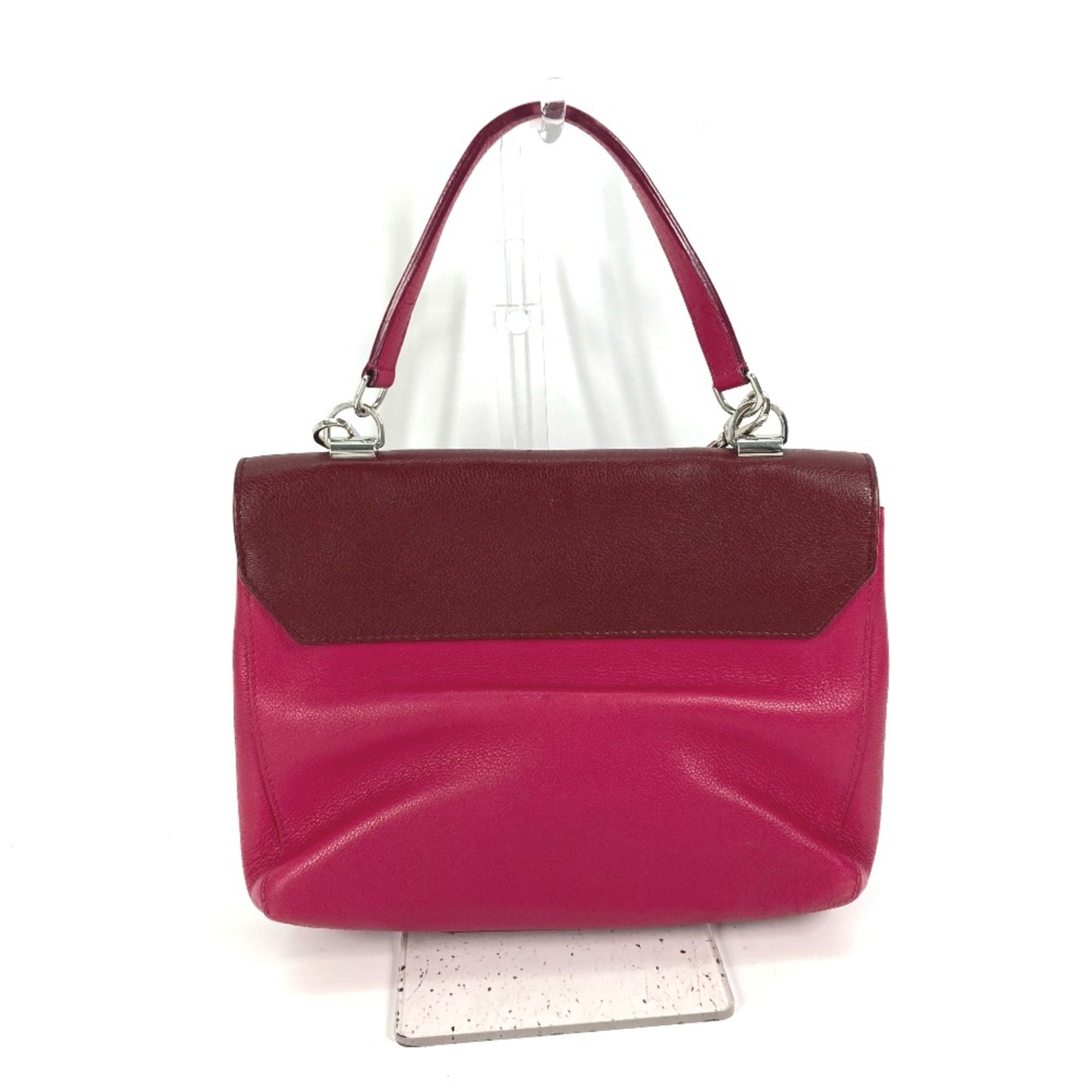 Louis Vuitton Purple Leather Handbag