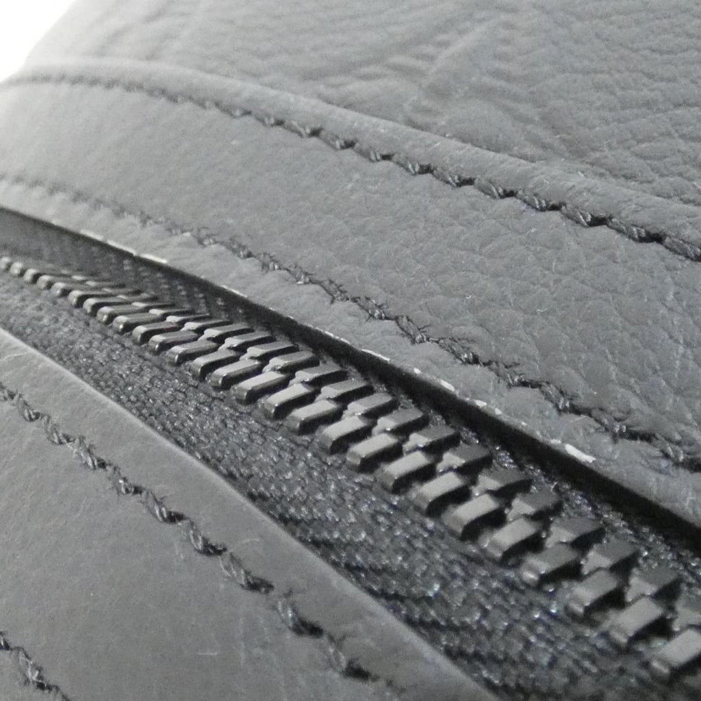 Louis Vuitton Black Leather Backpack