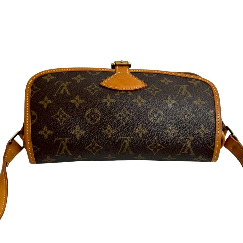 Louis Vuitton Brown Leather Pvc Pochette Shoulder Bag