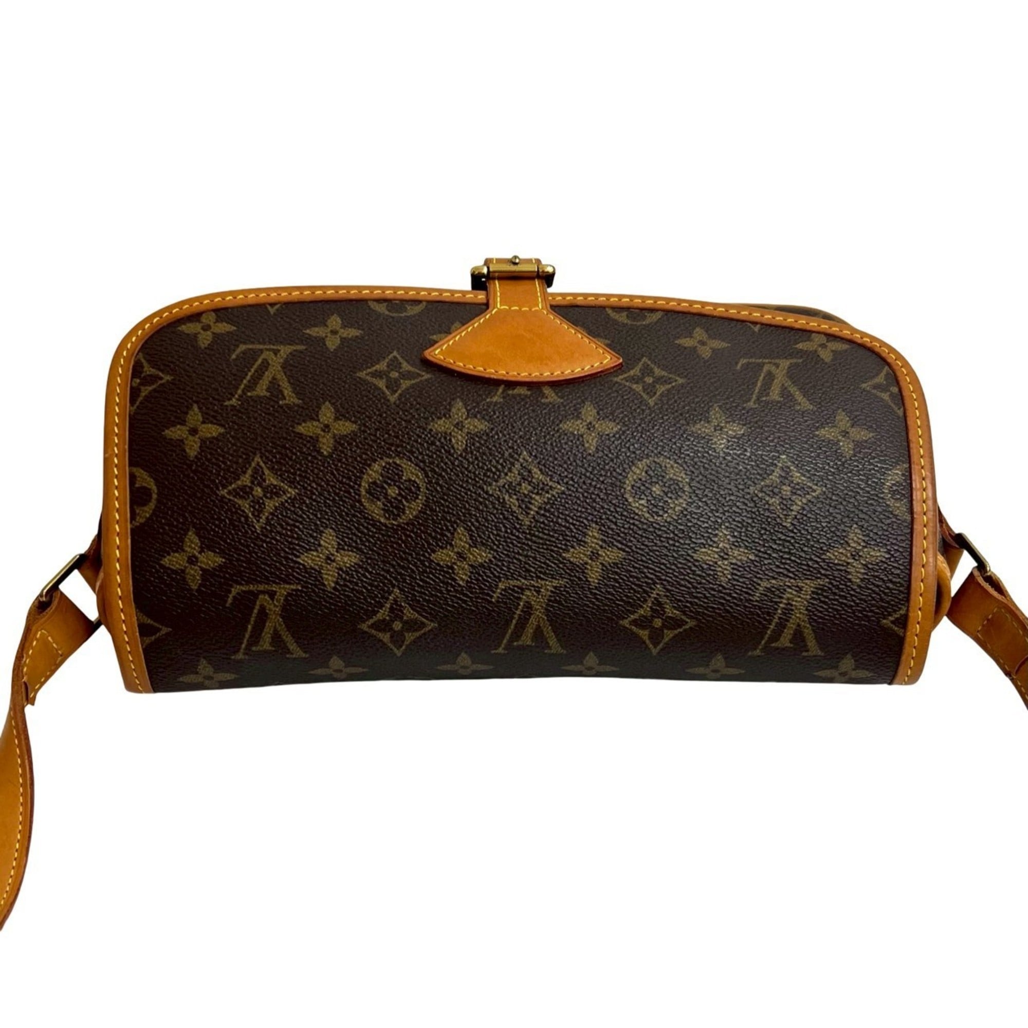 Louis Vuitton Brown Leather Pvc Pochette Shoulder Bag