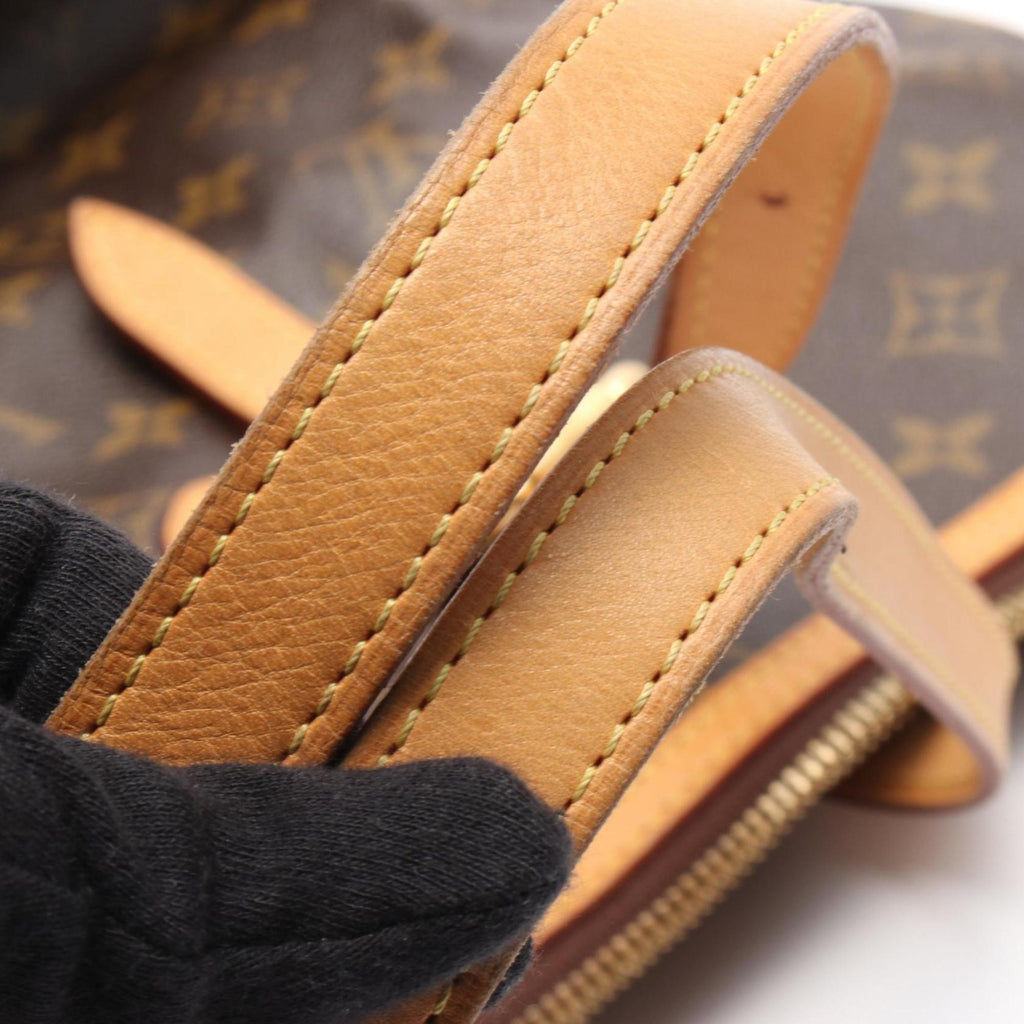 Louis Vuitton Brown Coated Canvas Shoulder Bag
