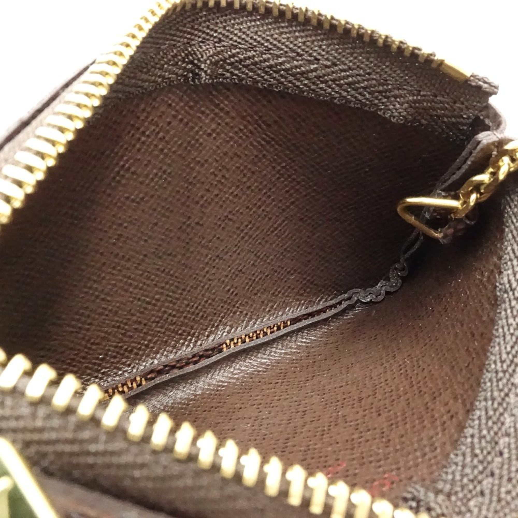 Louis Vuitton Damier Canvas Ebene Canvas Coin Purse/Coin Case
