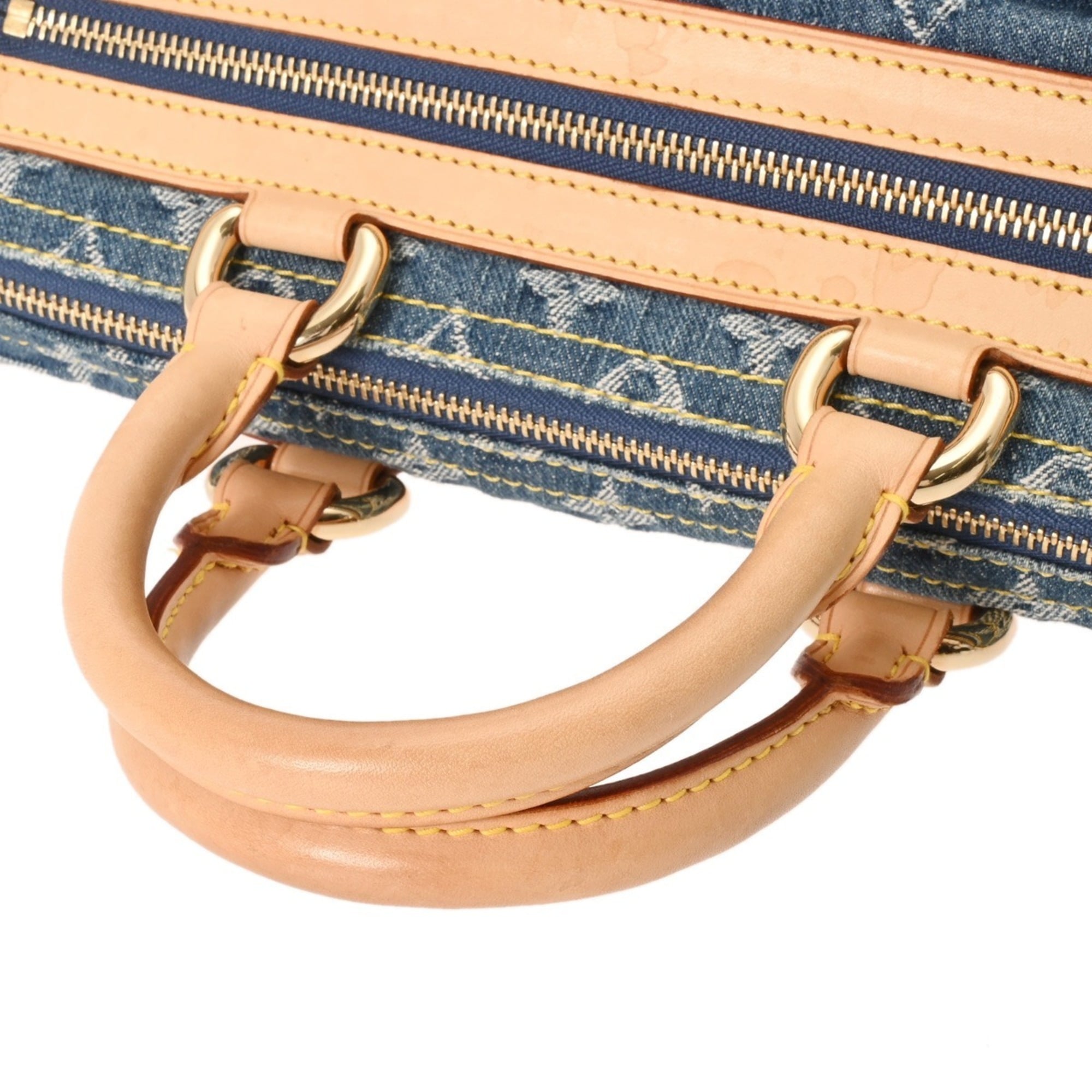 Louis Vuitton Blue Monogram Denim Handbag