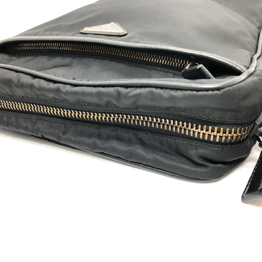 Prada Black Cloth Shoulder Bag