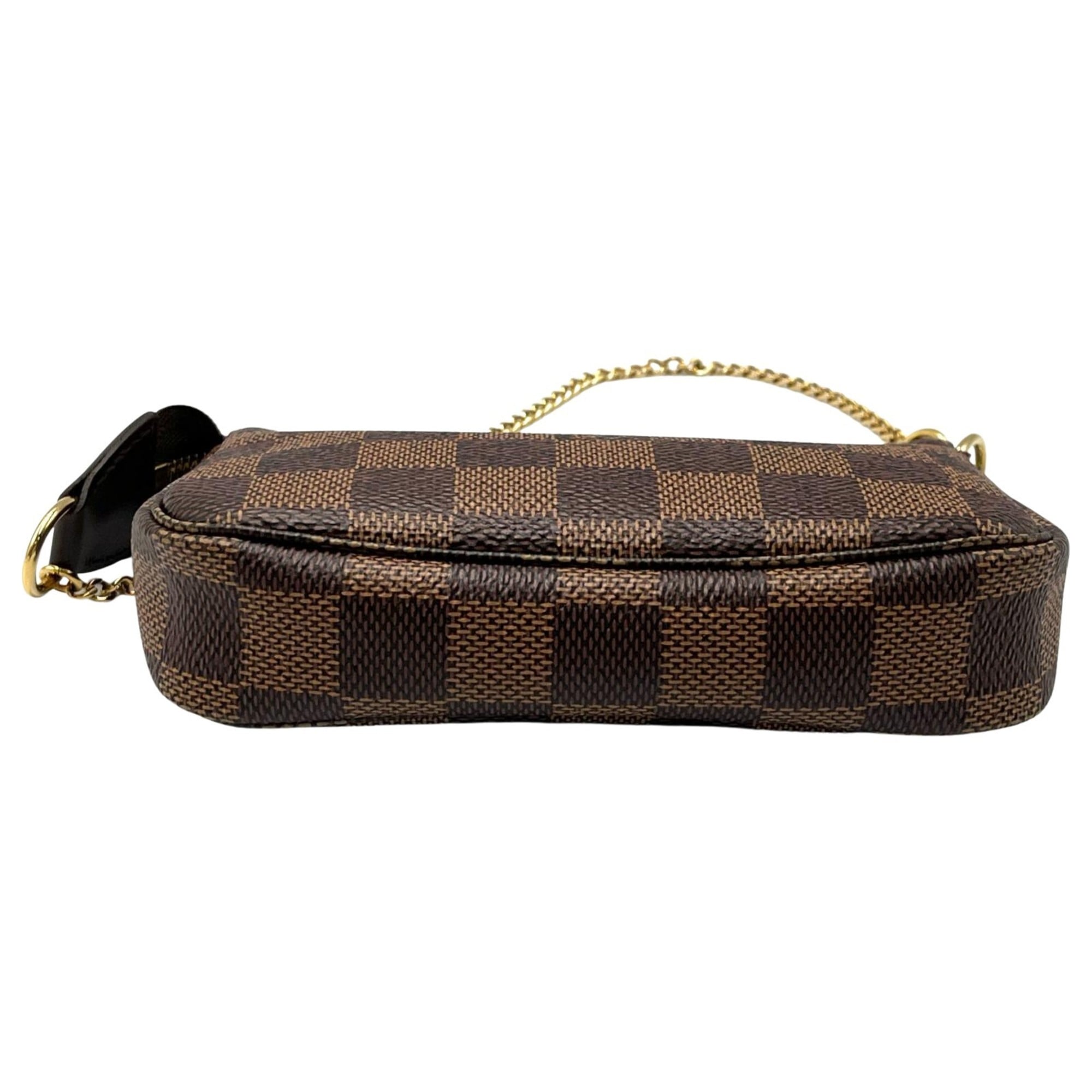 Louis Vuitton Brown Damier Canvas Pochette Pouch