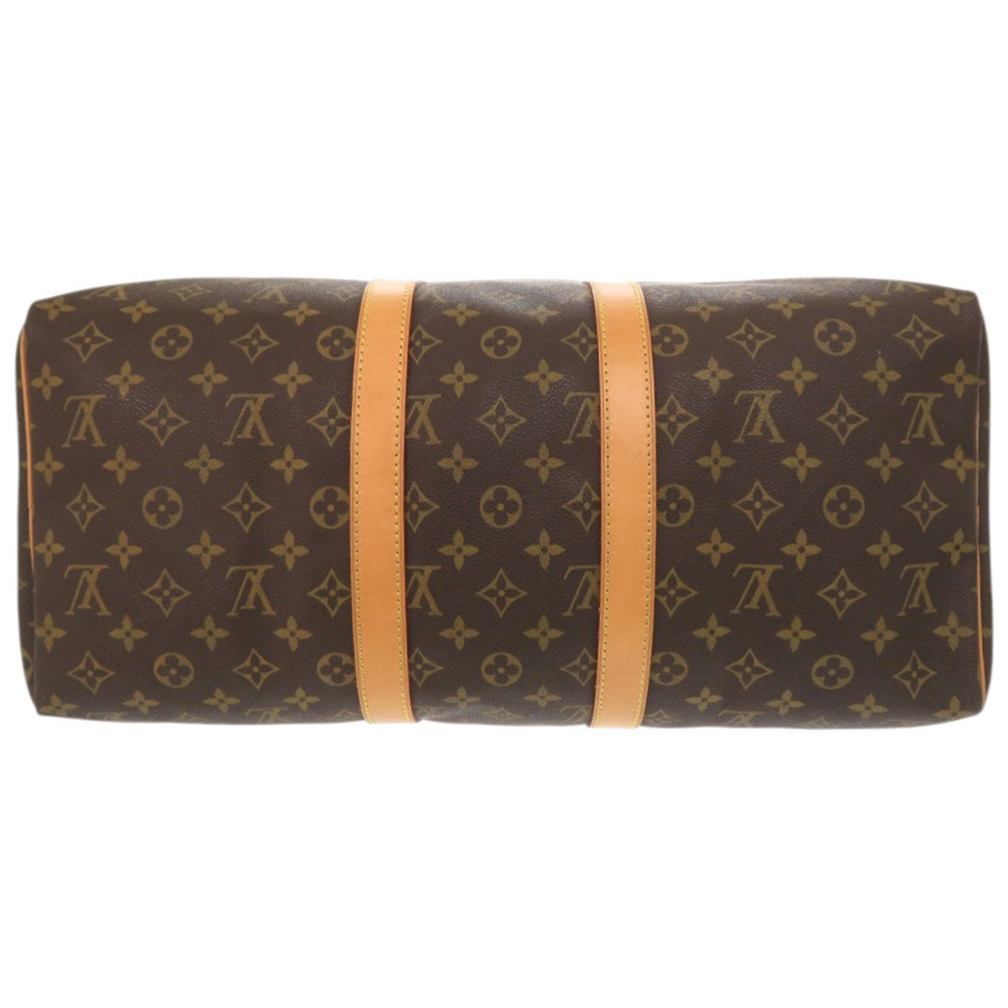 Louis Vuitton Brown Monogram Monogram Boston Bag