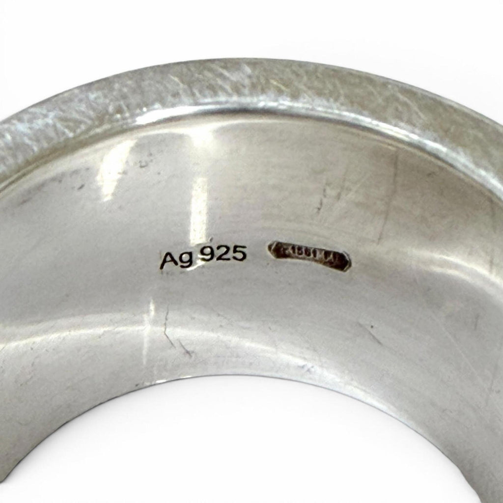 Gucci Silver Silver 925 Band Ring (Pre-Owned)