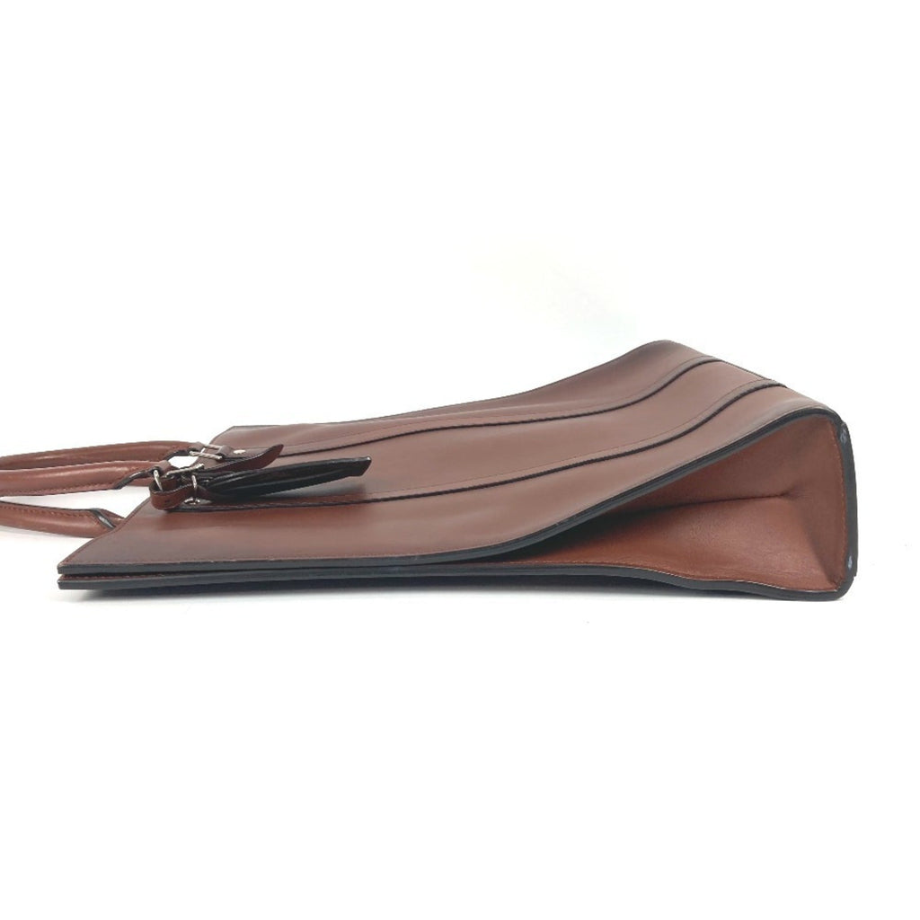 Louis Vuitton Brown Nomade Leather Briefcase Handbag Tote Bag