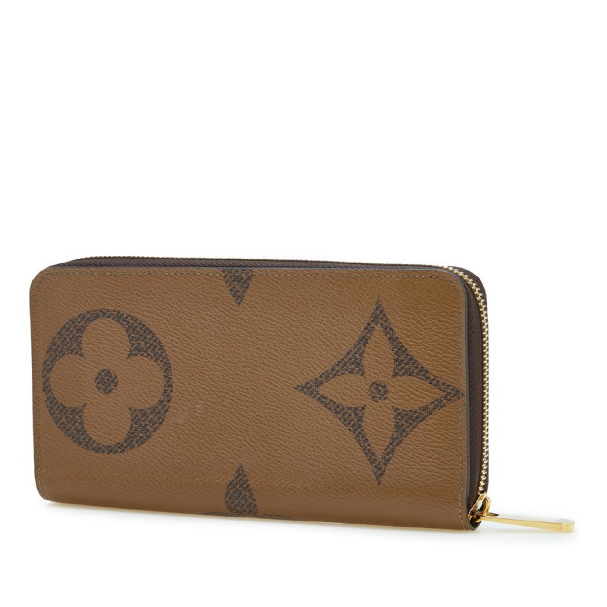 Louis Vuitton Monogram Brown Pvc Leather Wallet (Tri-Fold)