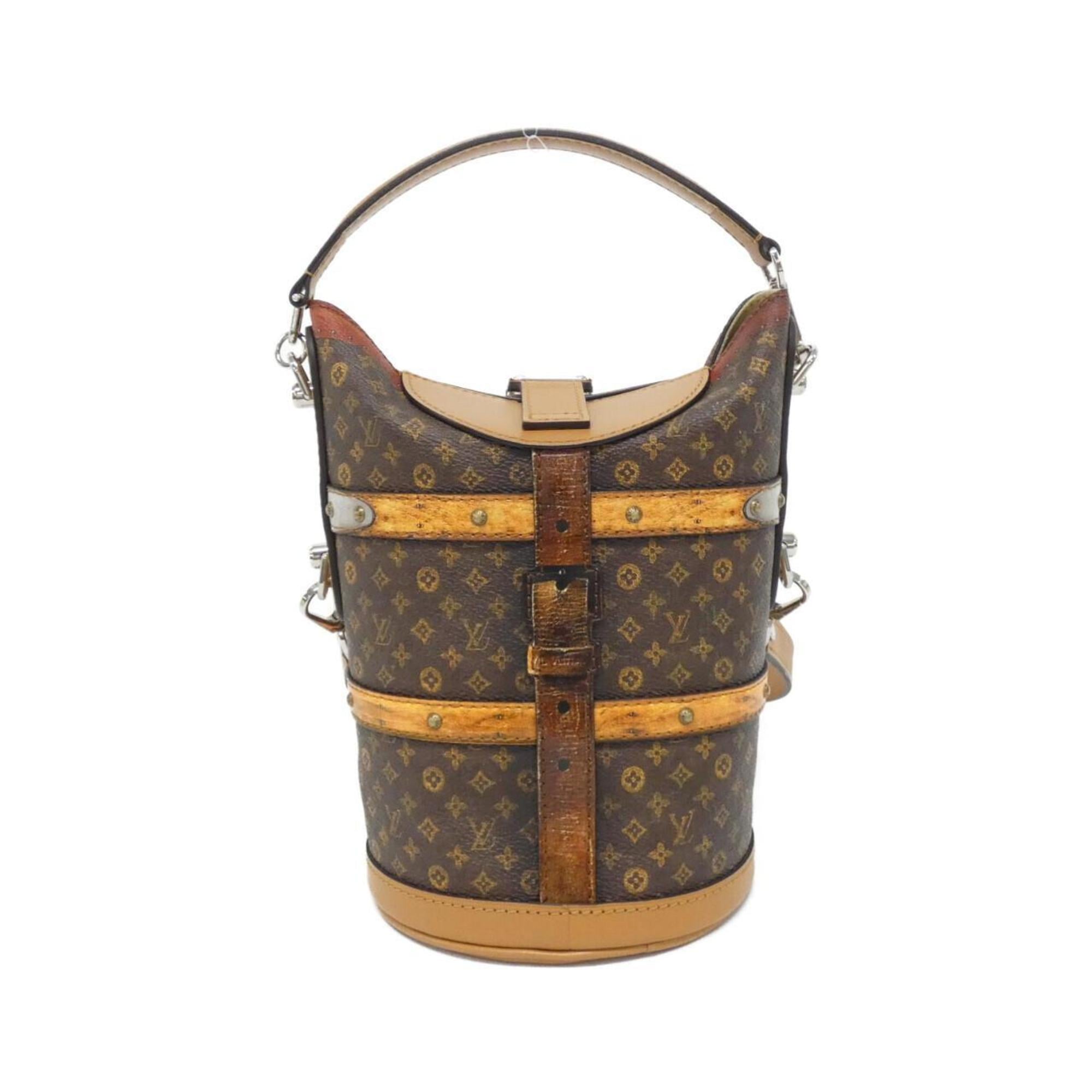 Louis Vuitton Monogram Trompe L'oeil Marron Coated Canvas Handbag