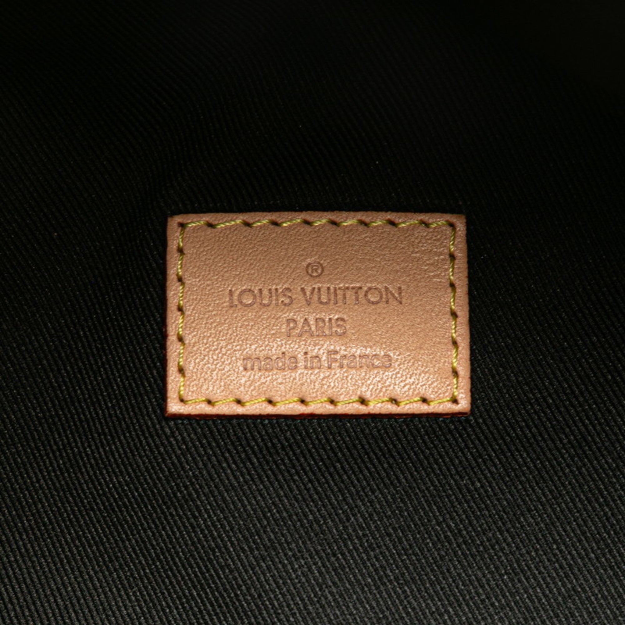 Louis Vuitton Brown Pvc Leather Sling Bag