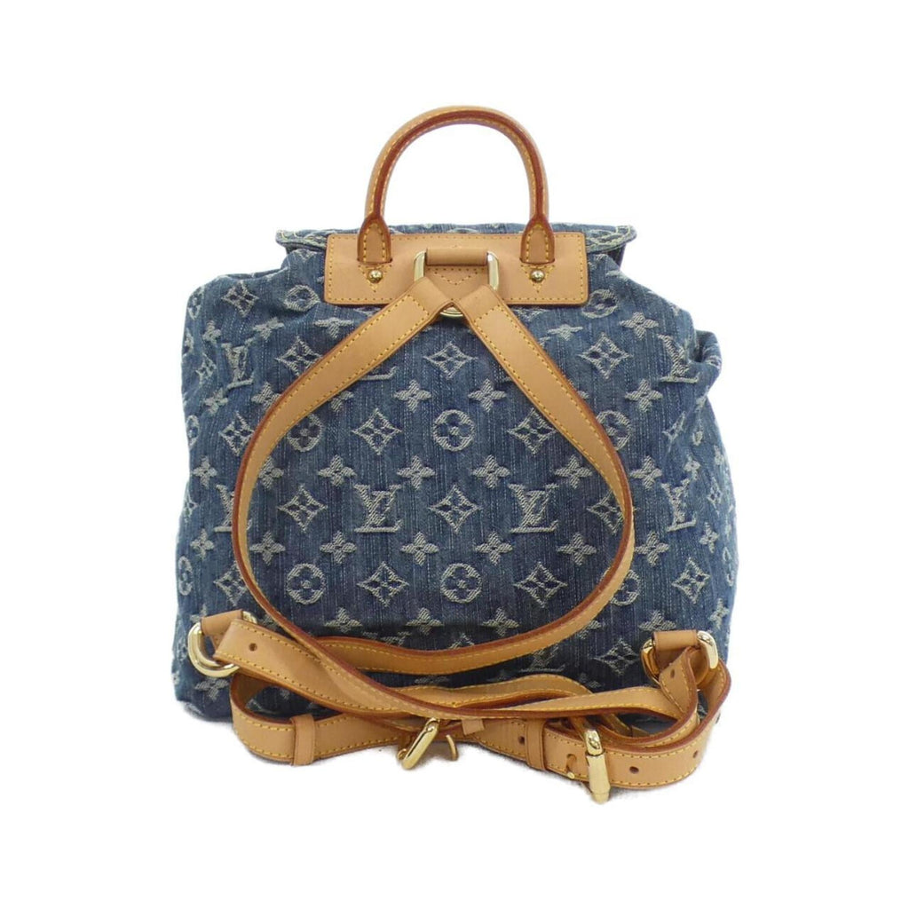 Louis Vuitton Blue Denim Backpack