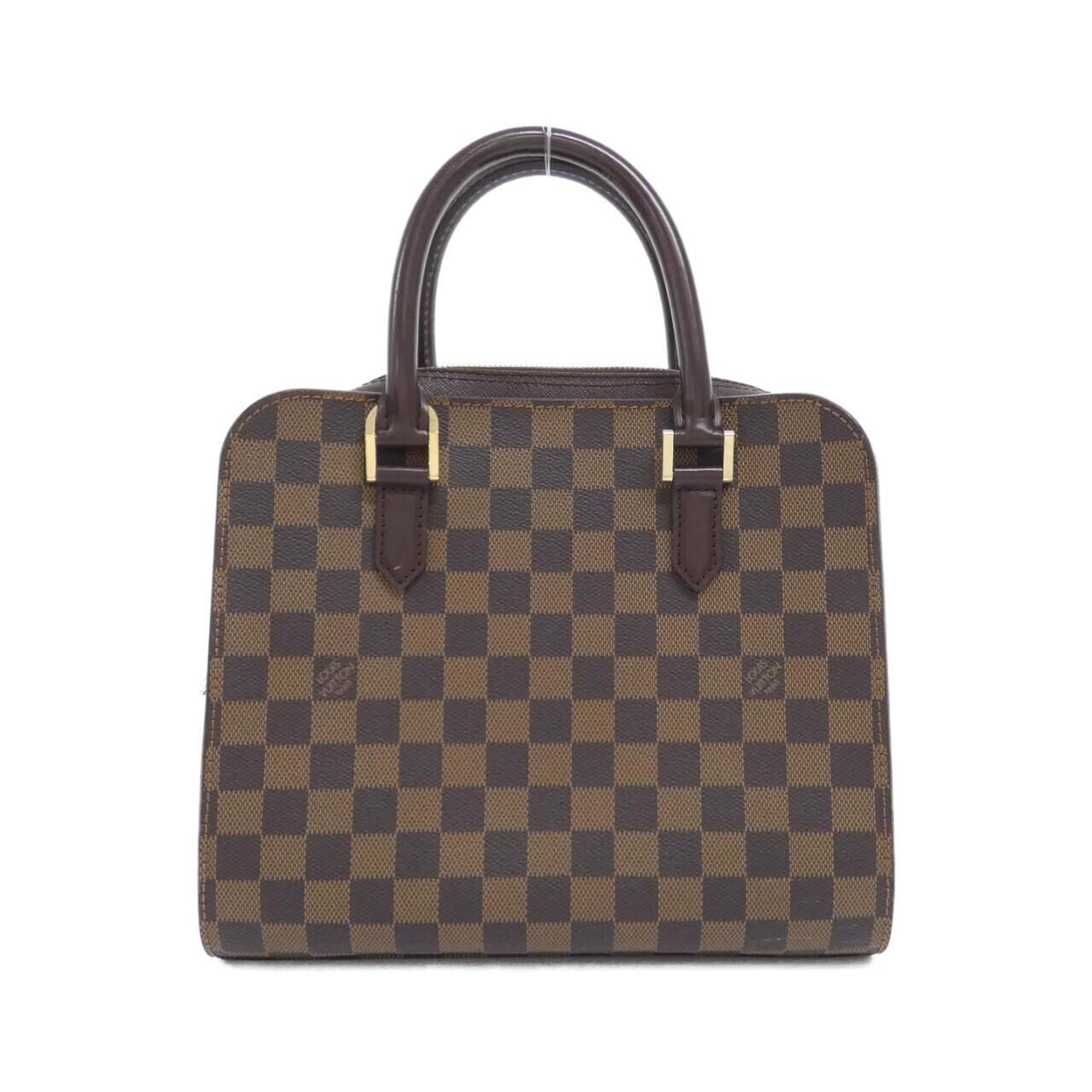 Louis Vuitton Ebene Coated Canvas Handbag
