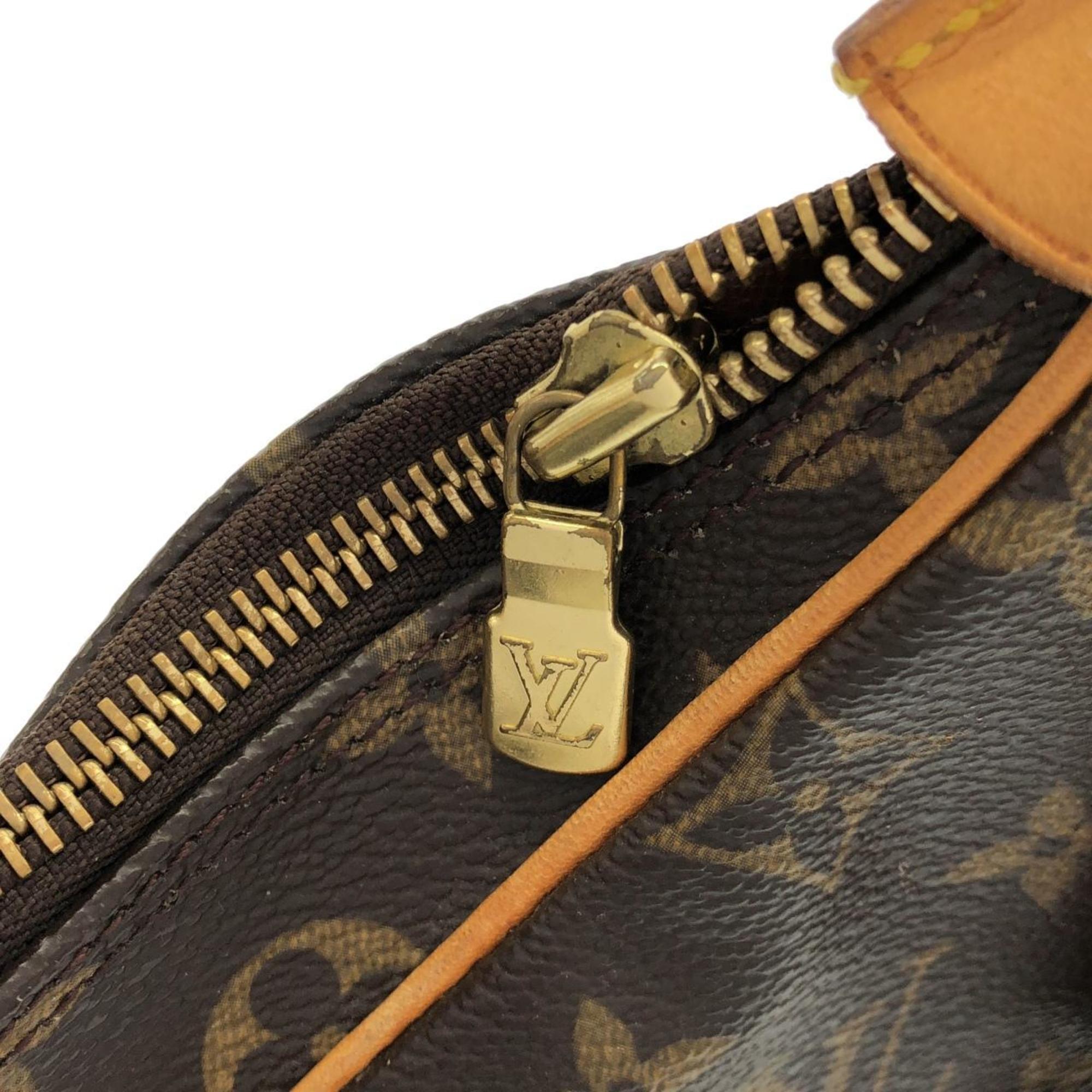 Louis Vuitton Marron Coated Canvas Shoulder Bag