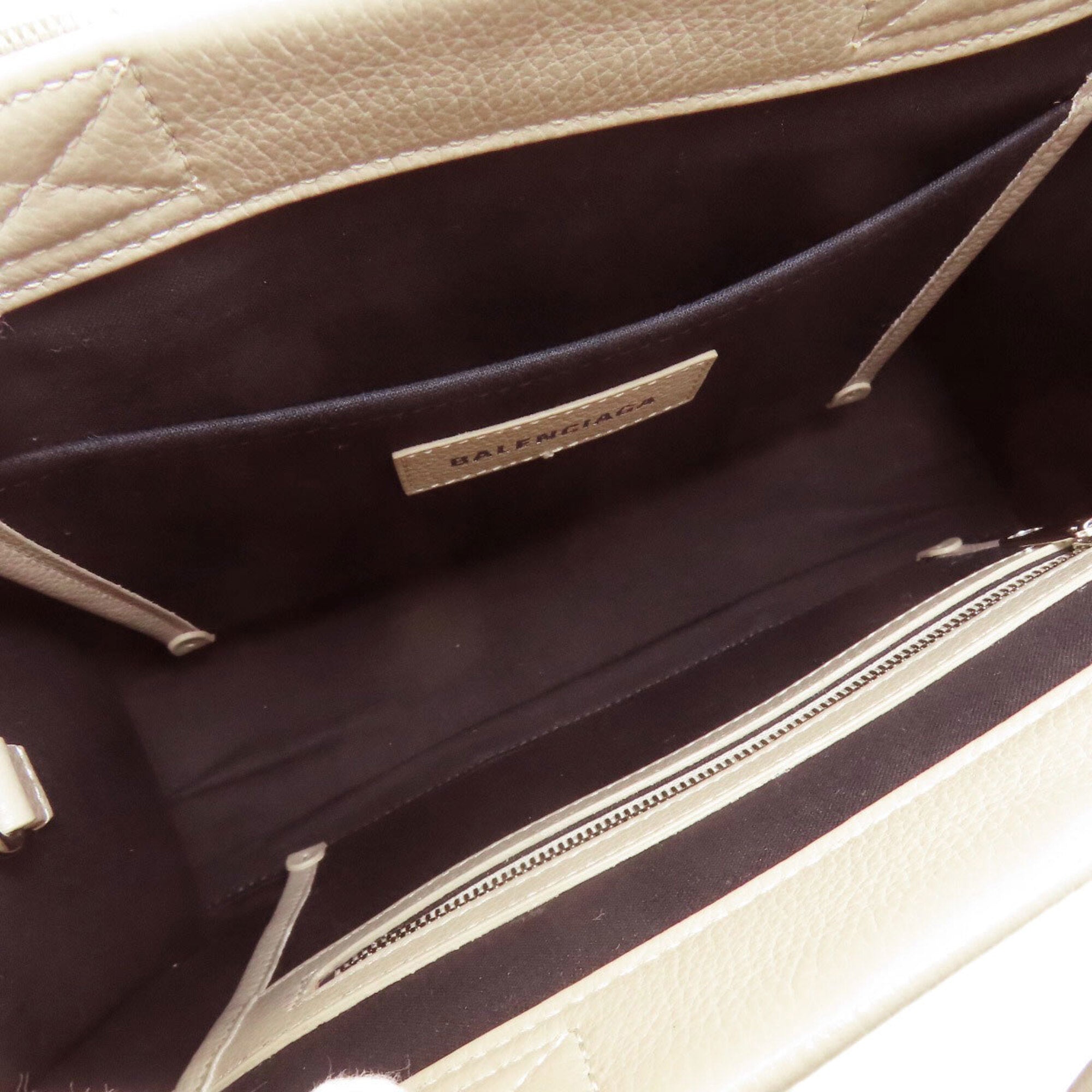 Balenciaga Grayish Leather Hand