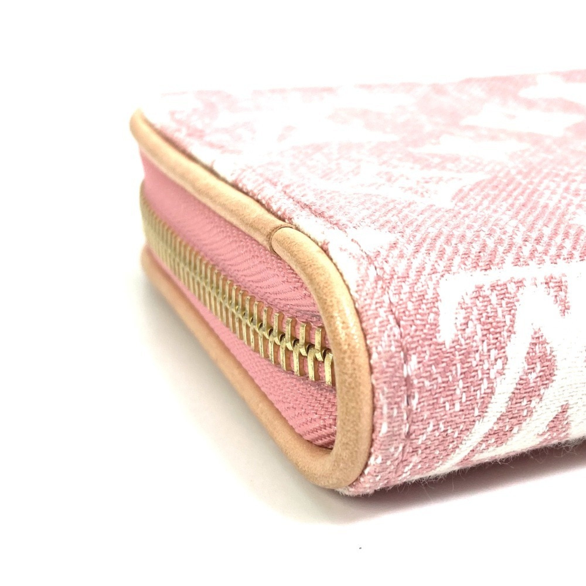 Louis Vuitton Monogram Denim Pink Monogram Denim Long Wallet