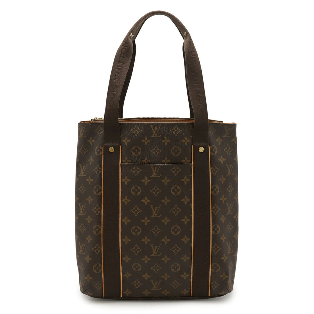 Louis Vuitton Brown Canvas Shoulder Bag Tote Bag