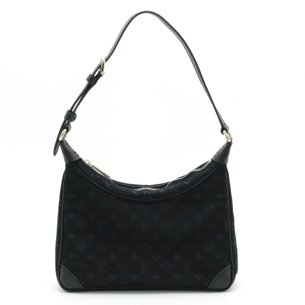Louis Vuitton Black Monogram Noir Monogram Satin Handbag Pouch
