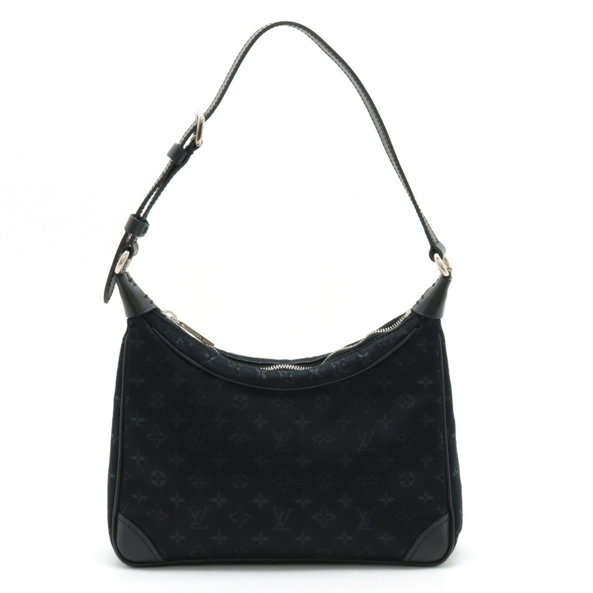 Louis Vuitton Black Monogram Noir Monogram Satin Handbag Pouch