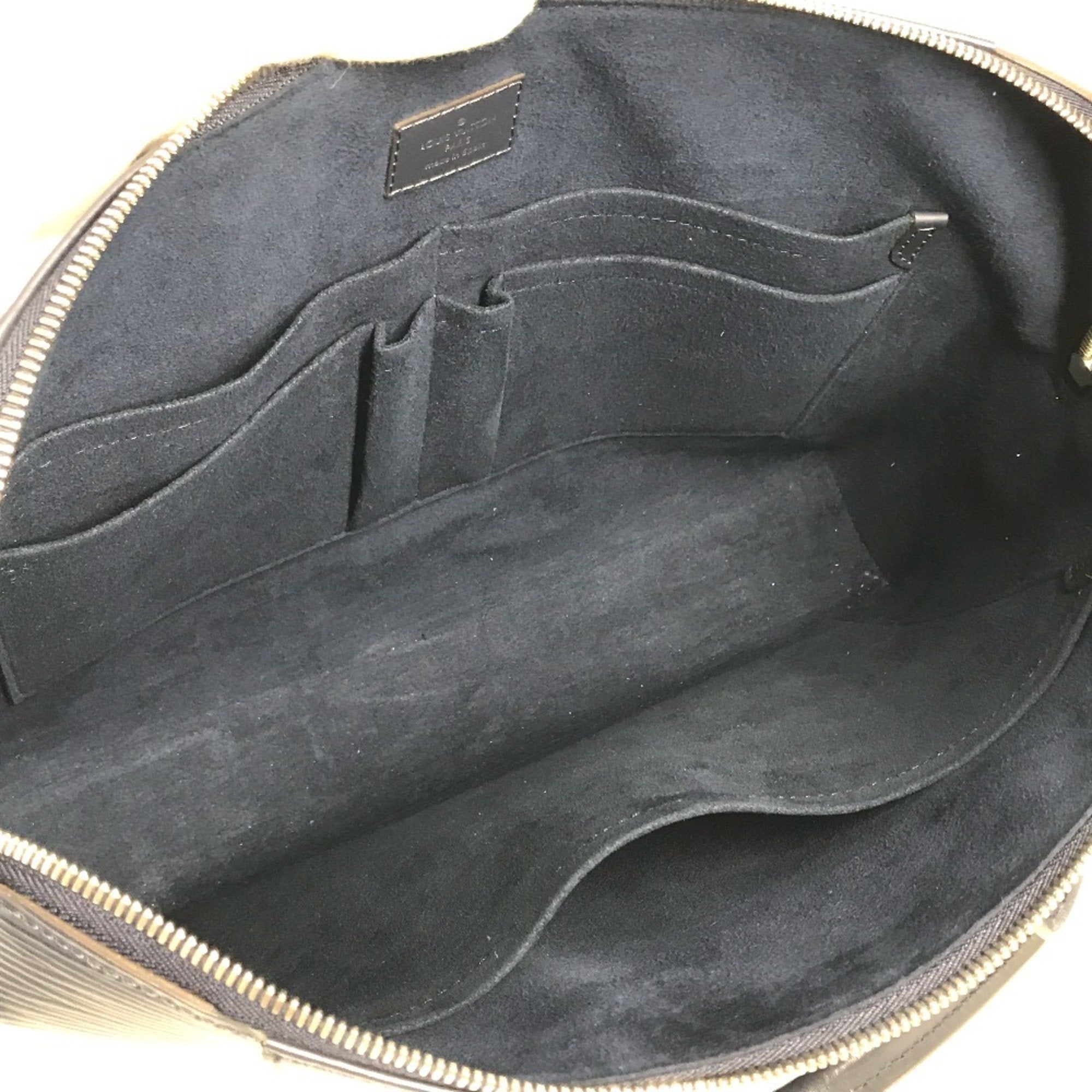Louis Vuitton Navy Navy Blue Epi Leather Handbag